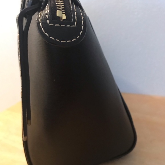 Dooney & Bourke Sydney Saffiano Leather Satchel - Picture 3 of 6